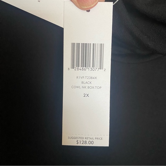 Eileen Fisher Cowl Neck Box Top - Picture 6 of 8